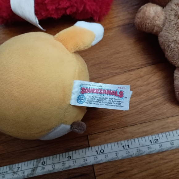 3/$10 ⭐ Lot of Kids Children's 3 Stuffies Toys Squishy Squeezamals - Picture 7 of 10
